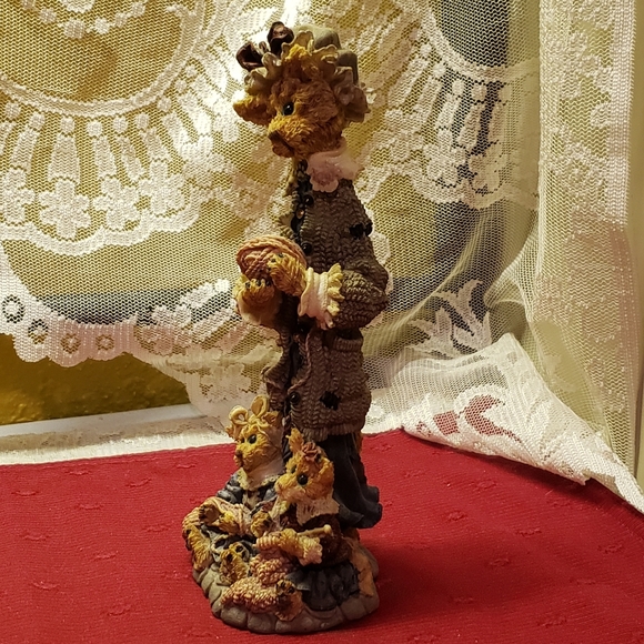 Vtg 98 Boyd's Bear Purrcilla Pussenboots Knitting - Picture 3 of 8